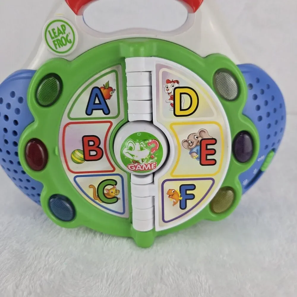 Vintage LeapFrog Phonics Radio Electronic Learning Toy 2002 Tested Working